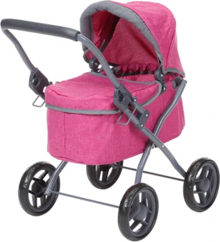 Knorrtoys Mini Lili Puppenwagen berry