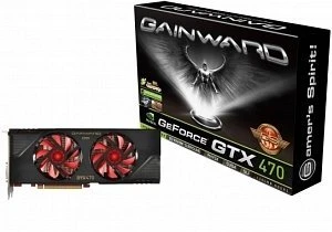 Gainward GeForce GTX 470 Golden Sample, 1.25GB GDDR5, 2x DVI, Mini HDMI