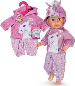 Zapf creation BABY born Mode - Einhorn Outfit 43cm