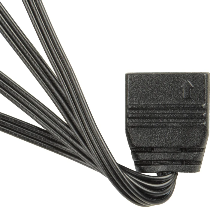 SilverStone CPL03, 1-to-4 ARGB Splitter Cable, 4-fach, 30cm