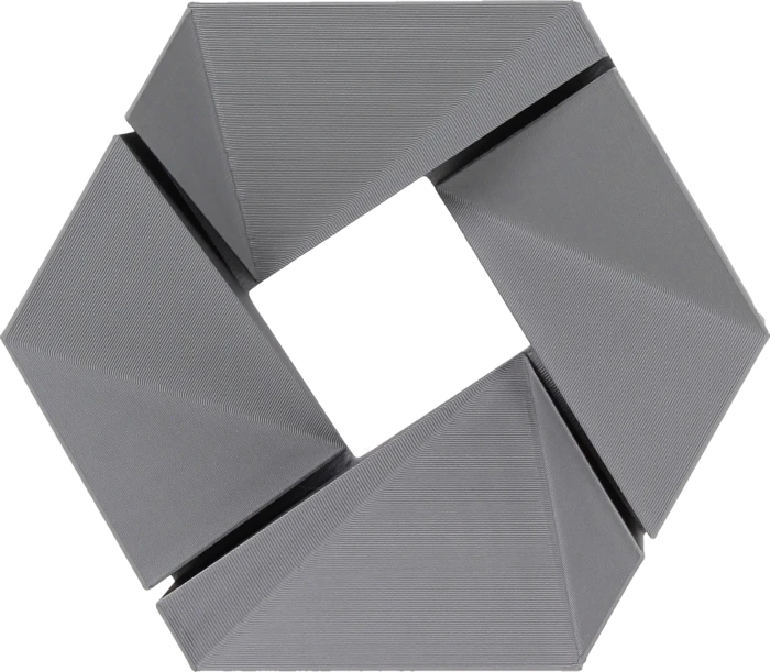 3DJake mattePLA, silber, Spule, 1.75mm, 2.30kg