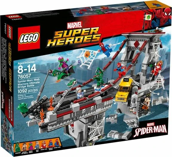 LEGO Marvel Super Heroes Spielset - Spider-Man Ultimatives Brückenduell der Web-Warriors
