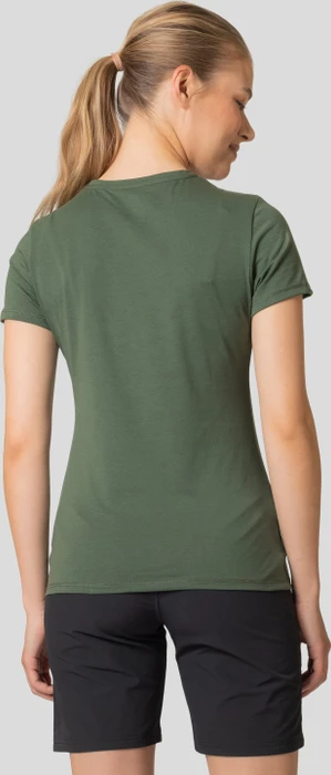 Odlo Kumano Funktionsshirt kurzarm camping green (Damen)
