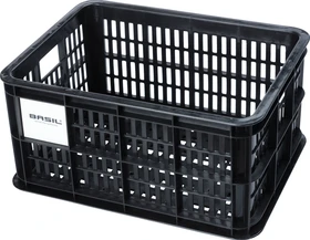 Basil Crate S Fahrradkorb schwarz