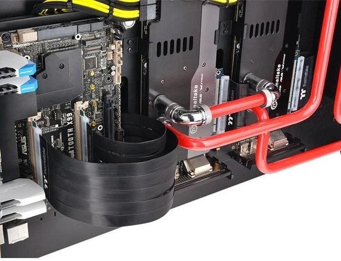 Thermaltake TT Premium PCI-E Extender, Riser Card Cable, PCIe 3.0 x16, 600mm