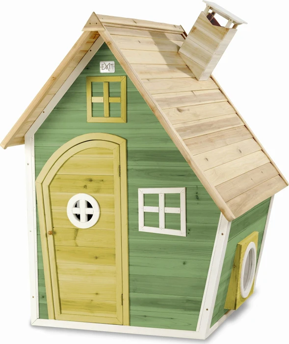 Exit Toys Exit Fantasia 100 Holz Spielhaus grün
