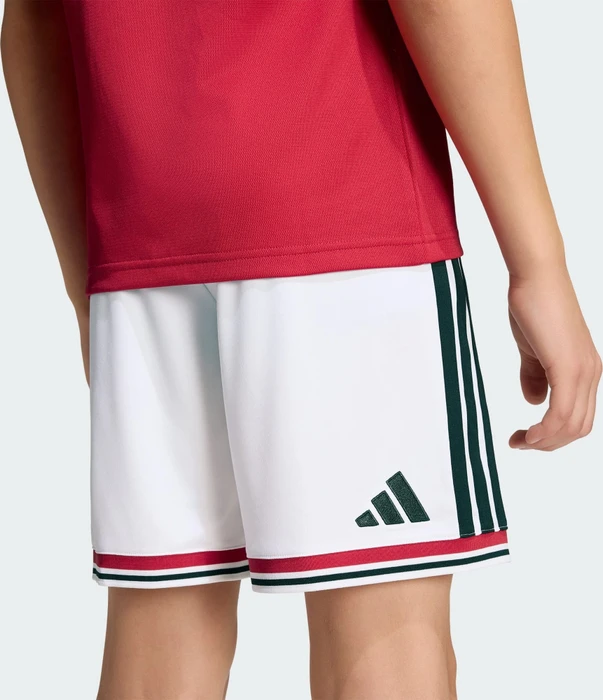 adidas Manchester United 2026/2027 Heimshorts weiß (Junior)