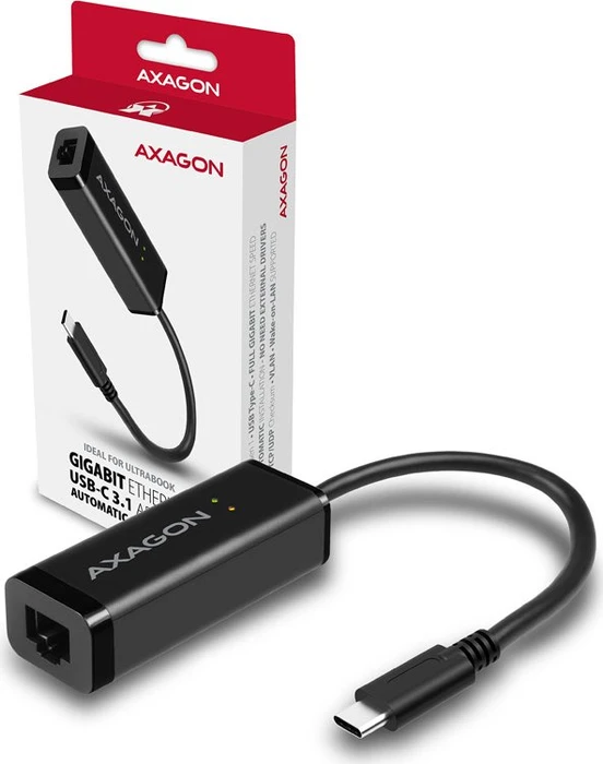 Axagon Gigabit LAN-Adapter, RJ-45, USB-C 3.0 [Stecker]