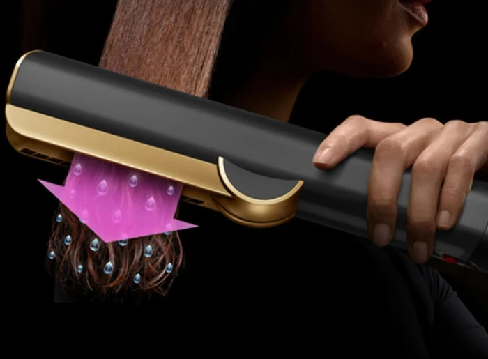 Dyson Airstrait HT01 onyx-black/gold