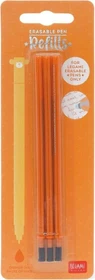 Parker löschbare Gelroller Ersatzmine Gel-Mine 0.7mm orange, 3er-Pack