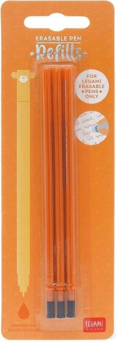 Parker löschbare Gelroller Ersatzmine Gel-Mine 0.7mm orange, 3er-Pack