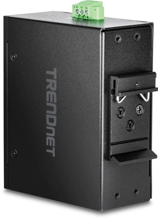 TRENDnet TI Hardened Industrial Railmount Switch, 8x RJ-45