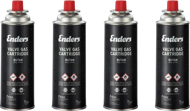 Enders Butan 227g 4er Set Kartusche