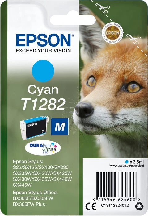 Epson Tinte T1282 cyan