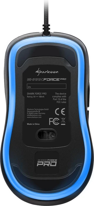 Sharkoon Shark Force Pro schwarz/blau, USB
