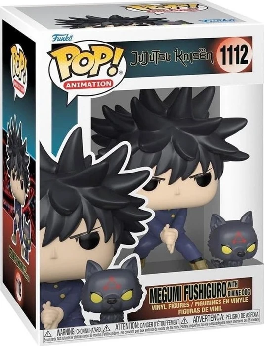 FunKo Pop! Animation - Jujutsu Kaisen - Megumi Fushiguro with divine dog