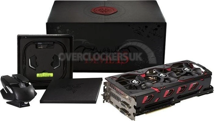 PowerColor Radeon R9 390X2 Devil 13, 2x 8GB GDDR5, 2x DVI, HDMI, DP
