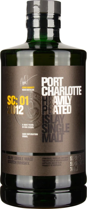 Bruichladdich Port Charlotte Heavily Peated SC: 01 2012 700ml