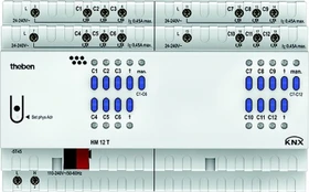 Theben HM 12 T KNX Heizungsaktor 12-fach, 24-240V, Schaltaktor (4940245)