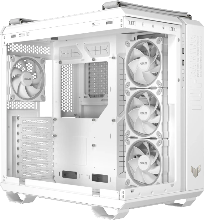 ASUS TUF Gaming GT502 Horizon TG ARGB White, Glasfenster