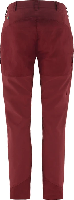 Fjällräven Nikka Curved Hose lang bordeaux red (Damen)