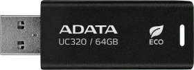 ADATA UC320 64GB schwarz, USB-A, USB 3.2 Gen 1×1