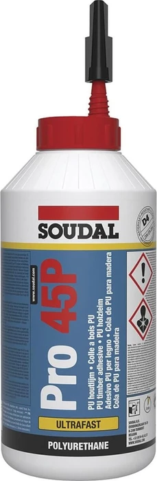 Soudal PRO 45P PU-Holzleim D4, 750g