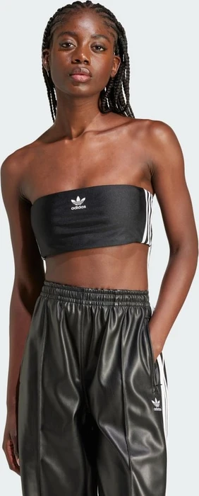 adidas 3-Streifen Tube Crop-Top (Damen)