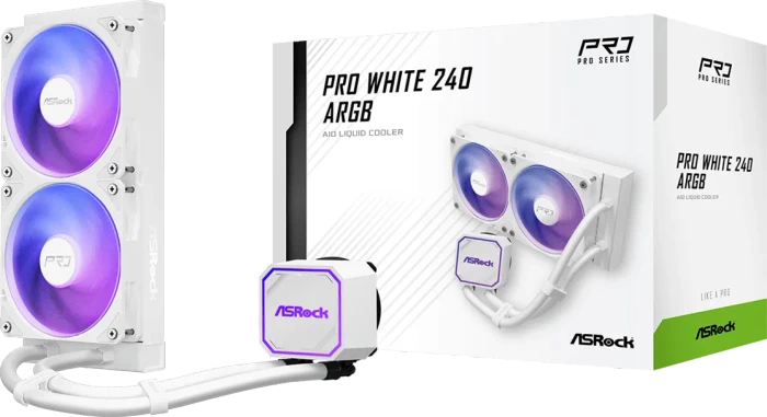 ASRock Pro 240 ARGB White