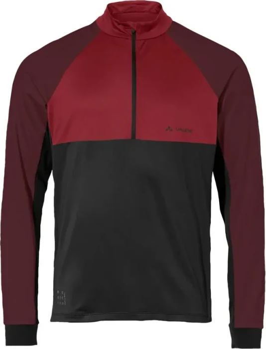 Vaude Qimsa HZ Trikot langarm carmine (Herren)