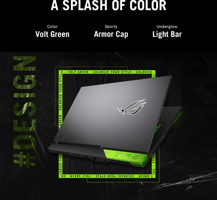 ASUS ROG Strix G17 G713RM-KH011W, Eclipse Gray, Ryzen 7 6800H, 16GB RAM, 1TB SSD, GeForce RTX 3060, DE
