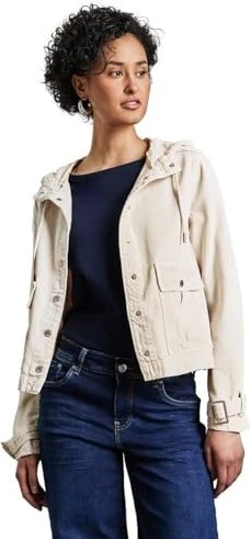 Street One Leichte Jeansjacke light beige washed (Damen)