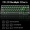 Dierya DK61SE, schwarz, LEDs grün, BROWN Switches, USB, US Vorschaubild