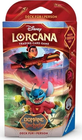 Disney Lorcana - Domäne von Dschafar - Starter Rubin & Stahl (DE)