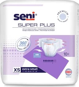 Seni Super SENI Plus Schutzhose Größe XS, 120 Stück