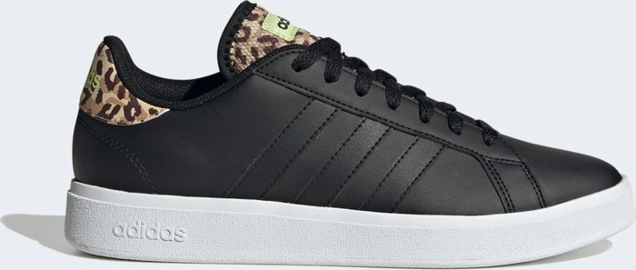 adidas Grand Court Base 2.0 core black/pulse lime (Herren)