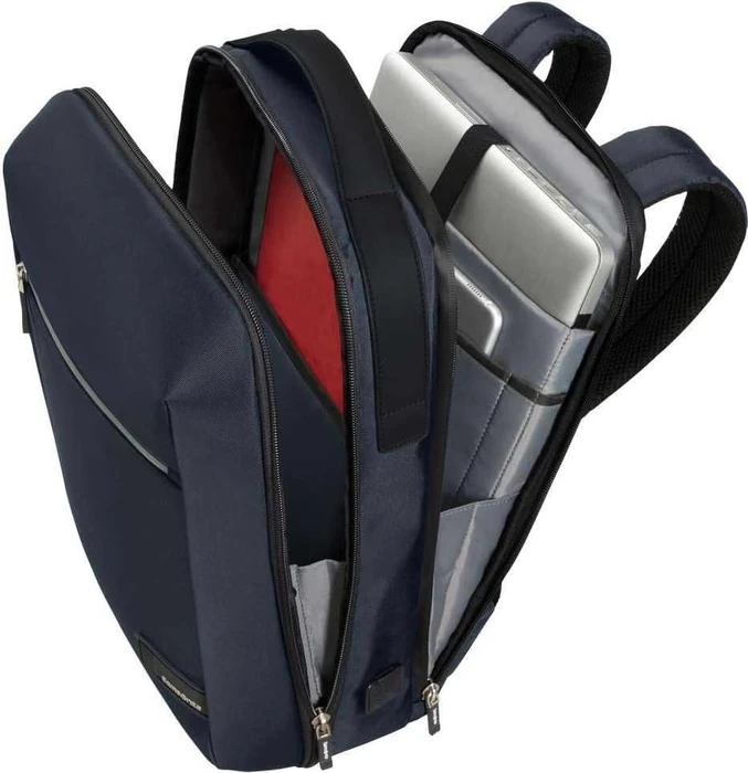 Samsonite Litepoint, Backpack, 14.1" Notebook-Rucksack, 40.5cm, 16l, blau