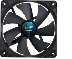 Gelid Solutions Silent 14 schwarz, 140mm