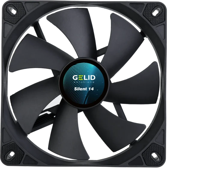 Gelid Solutions Silent 14 schwarz, 140mm
