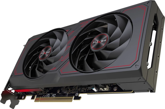 Sapphire Pulse Radeon RX 7600 XT OC, 16GB GDDR6, 2x HDMI, 2x DP, lite retail