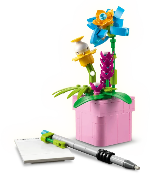 LEGO Creator 3in1 - Schreibmaschine mit Blumen