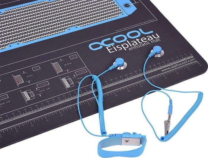 Alphacool Eisplateau Anti-Statik Arbeits- und Montagematte