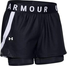 Under Armour Play Up 2in1 Laufhose kurz schwarz (Damen)