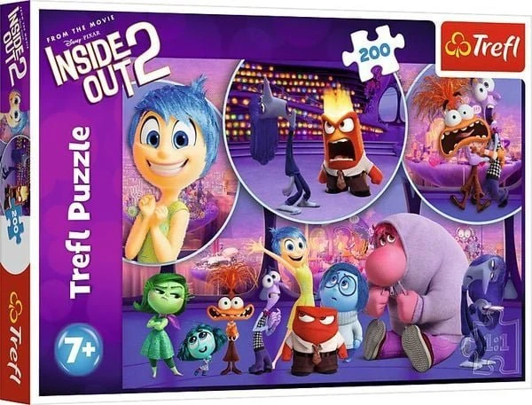 Trefl Puzzle Inside Out 2 Alles Steht Kopf Gefühle der Kinder