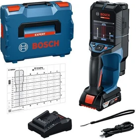 Bosch Professional Expert D-tect 18V-200-17C Akku-Ortungsgerät inkl. L-Boxx + Akku 2.0Ah