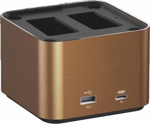 Hähnel ProCube 3 Doppelladegerät für Olympus