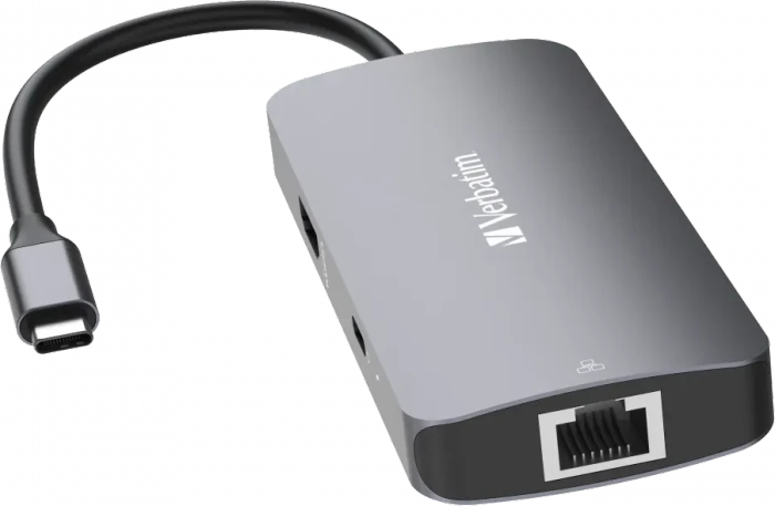 Verbatim USB-C Pro Multiport Hub CMH-05, USB-C 3.0 [Stecker]