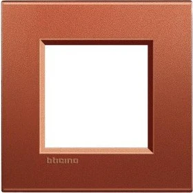 Bticino Livinglight Abdeckrahmen 1-fach, brick