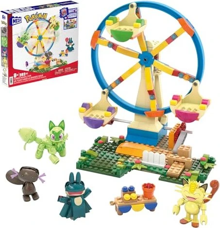 Mattel Mega Construx Pokémon Spaß auf dem Riesenrad
