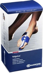 Bauerfeind ValguLoc Orthese links Größe 2 titan, 1 Stück